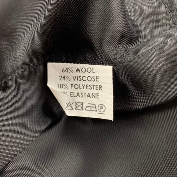 DRIES VAN NOTEN Size 10 Gold Wool Viscose Sheath Dress - Picture 4 of 5